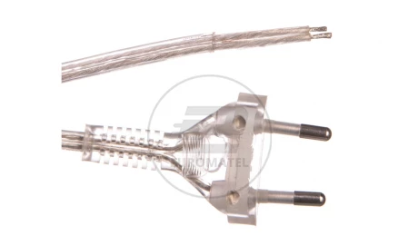 Przewód przyłączeniowy bez wyłącznika 250cm bezbarwny SP-250/2X0,75/-BZB YNS10000453