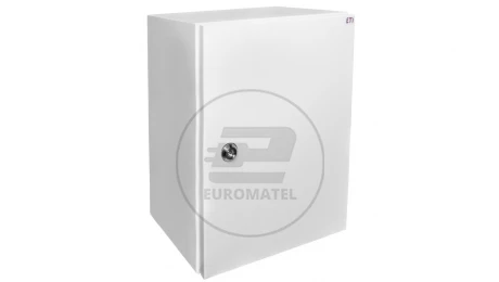Obudowa metalowa 400x300x250mm IP65 z płytą ETIBOX GT 40-30-25 001102107