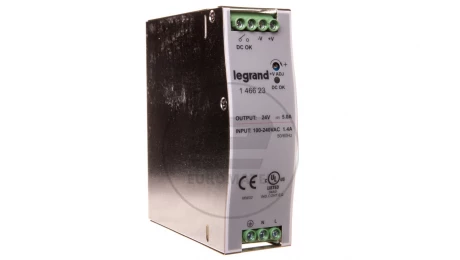 Zasilacz stabilizowany 1-fazowy 240V/24V 5A 146623