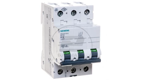Wyłącznik nadprądowy 3P B 16A 6kA AC 5SL6316-6