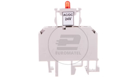 Złączka bezpiecznikowa 2,5mm2 z sygnalizacją LED 24V DC ZUB1-2.5D 13202992