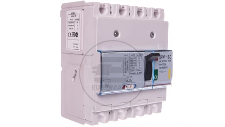 Wyłącznik mocy 4P 100A 16kA DPX3 160 420015