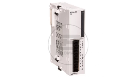 Modul analogowy 2we 0...10 V, 4...20 mA 12bit 24V DC TM2AMI2HT