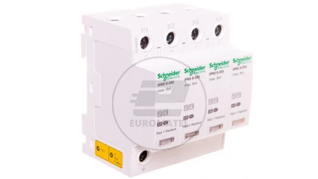 Ogranicznik przepięć C Typ 2 4P 8kA 1,1kV 350V iPRD-8-8kA-350V-4P A9L08400