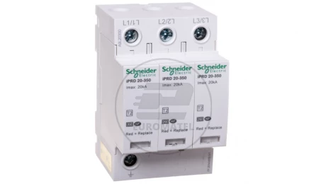 Ogranicznik przepięć C Typ 2 3P 20kA 1,1kV 350V iPRD-20-20kA-350V-3P A9L20300