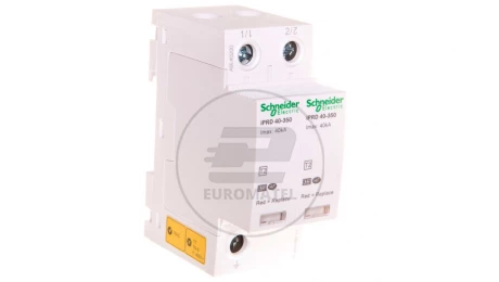 Ogranicznik przepięć C Typ 2 2P 40kA 1,kV 350V iPRD-40-40kA-350V-2P A9L40200
