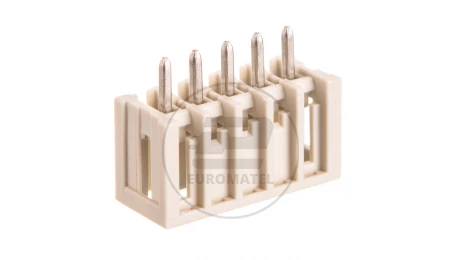 Wtyk MCS-MINI Classic 5-biegunowy jasnoszary raster 3,81mm 734-135