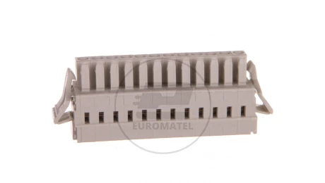 Gniazdo MCS-MINI Classic 12-biegunowe jasnoszare raster 3,5mm 734-112/037-000 /50szt./