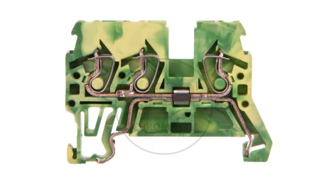 Złączka 3-przewodowa PE 2,5mm2 żółto-zielona 870-687