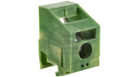 Złączka do transformatorów 2x 4-6mm2 żółto-zielona 201-617
