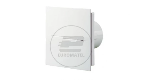 Wentylator osiowy 100 mm standard cichy z frontem aluminium, wył.czasowym 100QUIETSTYLEAT