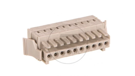 Gniazdo MCS-MINI Classic 10-biegunowe jasnoszare raster 3,5mm 734-110/037-000 /50szt./