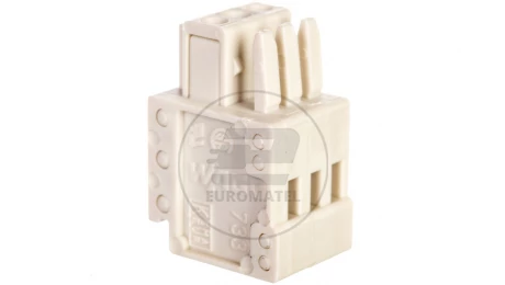 Gniazdo MCS-MICRO 3-biegunowe jasnoszare raster 2,5mm 733-103