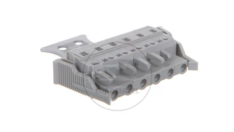 Gniazdo MCS-MIDI Classic 6-biegunowe szare raster 7,5mm 231-206/037-000/034-000