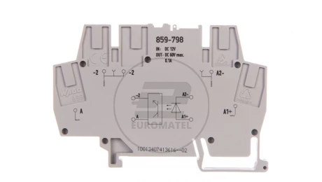 Złączka z optoseparatorem 12 / 24V DC / 0,1A / -25 / +30 859-798