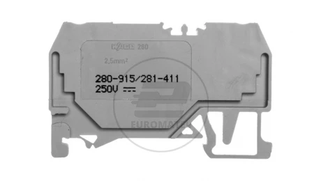Złączka diodowa 2-przewodowa 2,5mm2 280-915/281-411