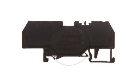 Złączka 3-przewodowa 4mm2 czarna 281-685