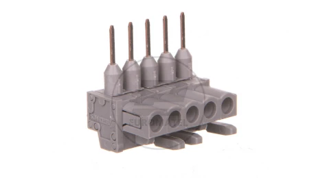Gniazdo MCS-MIDI Classic kątowe 5-biegunowe szare raster 5mm 232-235/005-000