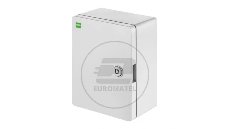Industrial SR4 obudowa z tworzywa ABS 210x280x130 z płytą metalową IP65 szary 2760-00