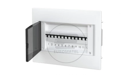 Rozdzielnica modułowa podtynkowa plastikowa 1x12 IP40 C.13512-P