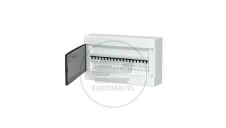 Rozdzielnica modułowa natynkowa plastikowa 1x18 IP40 C.1318-P