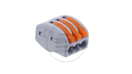 Szybkozłączka złączka uniwersalna 3x0,08-4mm 1 szt. ZU-403