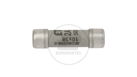 Wkładka bezpiecznikowa cylindryczna 10x38mm 2A gG 500V CH10 002620001