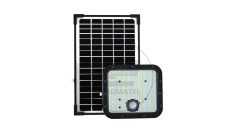 Projektor LED Solarny 30W 6400K 4800lm z czujnikiem ruchu PIR IP65 LiFePO4 6000mA 3 Lata Gwarancji 10311