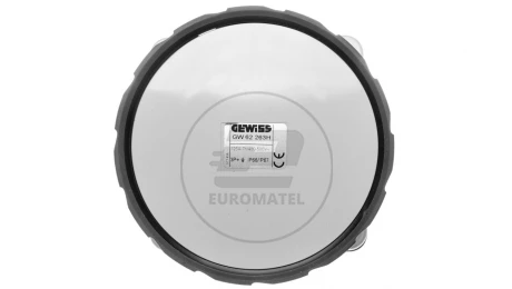 Gniazdo tablicowe 4P 125A 500V szare IP67 GW62263H