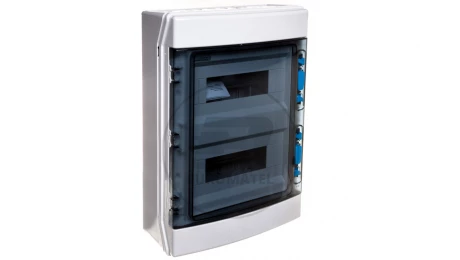 Szafka modułowa 2x12 natynkowa odporność UV IP65 IKA-2/24-ST-UV 174191