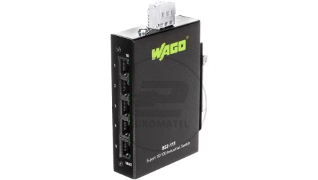 Switch przemysłowy ECO 5 portów 100Mbit 100BASETX 852-111