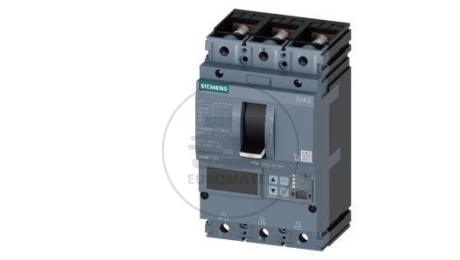 Wyłącznik mocy 3P 160A Icu=85kA 415V AC wyzwalacz elektroniczny ETU850 LSI przyłącza śrubowe 3VA2116-6KP32-0AA0