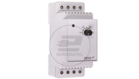 Termostat Devireg 330 230V 16A 5-45C IP20 biały 140F1072