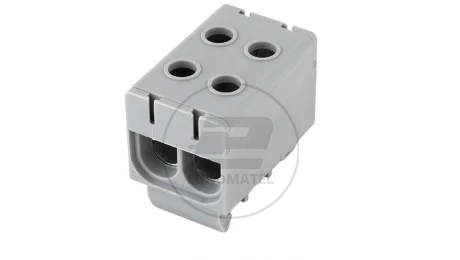 Listwa zaciskowa LZD w korpusie szara Cu:2.5-50mm2, Al:6-50mm2 E.4150/SZ