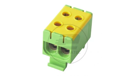 Listwa zaciskowa LZD w korpusie żółto-zielona Cu:2.5-50mm2, Al:6-50mm2 E.4150/Ż-Z