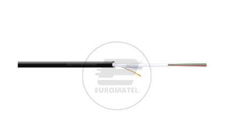 Kabel światłowodowy uniwersalny DIGITUS 4 wł. SM 9/125 G652D Dca LSOH 1500N czarny A/I-DQ(ZN)BH DK-39041-U