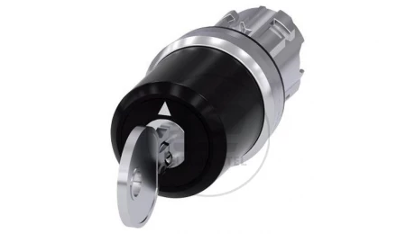 SIRIUS ACT, PRZEŁĄCZNIK Z KLUCZEM CES, 22MM, OKRĄGŁY, METAL, BŁYSZCZĄCY, NR ZAMKA SSG10, Z 2 KLUCZAMI, 3SU1050-5BF01-0AA0