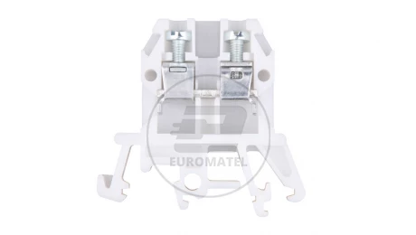 Złączka szynowa przelotowa 2‑przewodowa 4mm2 biały ZUG-G4 A11-0102