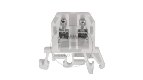 Złączka szynowa przelotowa 2‑przewodowa 2,5mm2 biały ZUG-G2,5 A11-0072