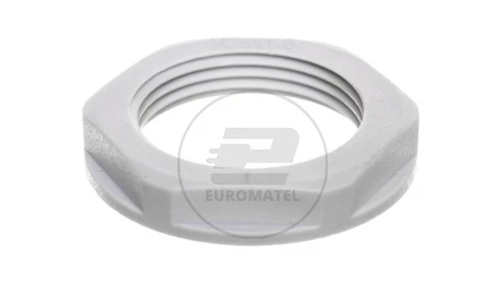 Nakrętka poliamidowa M25 KMK-PA jasnoszara M25 97819 /100szt./