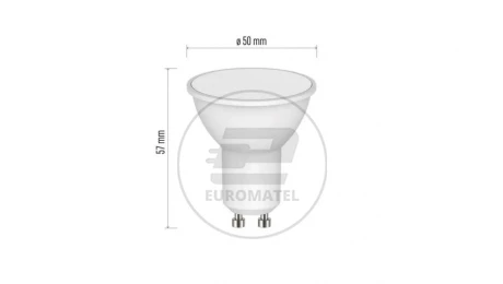 Żarówka LED Classic MR16 8,4W 806lm 3000K GU10 ciepła biel ZQ8370