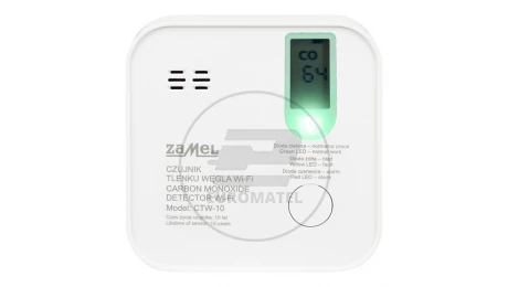 Czujnik tlenku węgla Wi-Fi TUYA TYP CTW-10 GAR10000082