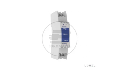 Zasilacz 24VDC, 0,63A, 15W, nap. zas. 115-230Vac, ZS20-1P