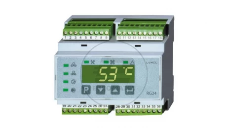 Regulator temp. ciepłej wody:interfejs RS-485 230V A.C. RG2411000