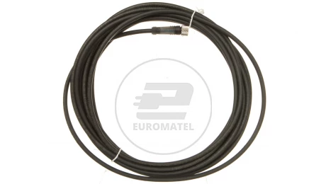 Złącze żeńskie M8 proste 3-pinowe kabel 5m PUR XZCP0566L5