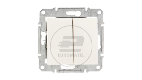 Sedna Łącznik świecznikowy 10AX kremowy IP44 SDN0300423
