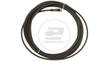 Złącze żeńskie M8 proste 3-pinowe kabel 5m PUR XZCP0566L5