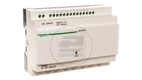 Sterownik programowalny 12 wejść 8 wyjść 100-240V AC RTC/LCD Zelio SR2E201FU