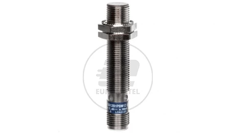 Czujnik indukcyjny M12 2mm zakryty 12-48V DC PNP 1R M12 4-piny XS612B1PBM12