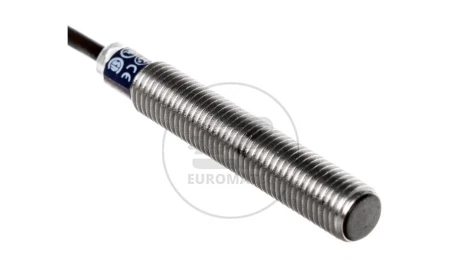 Czujnik indukcyjny M8 2,5mm 12-48V DC PNP 1R kabel 2m XS608B1PBL2